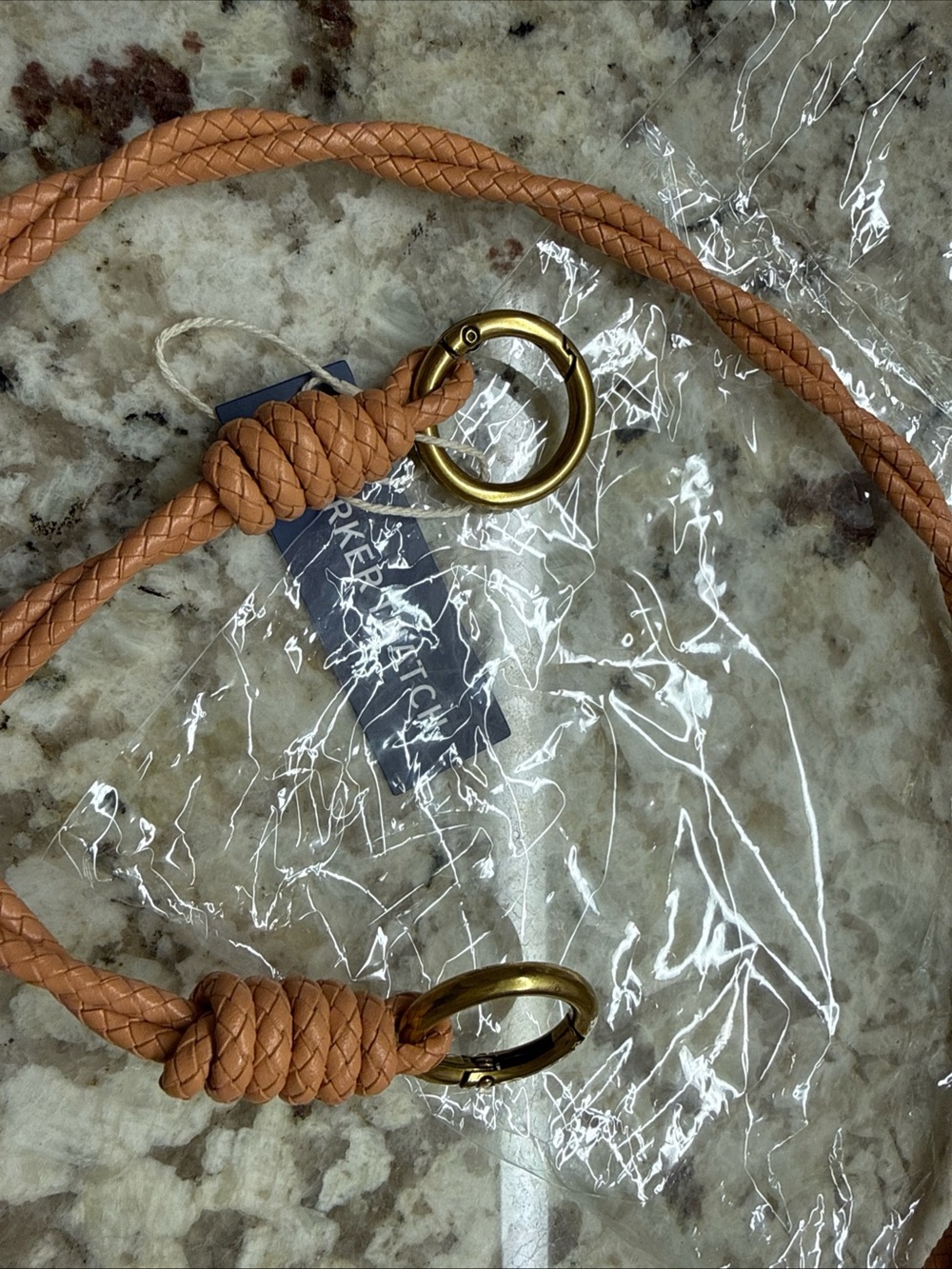 Parker Thatch Light Tan Rope Strap NWT - Picture 3 of 5